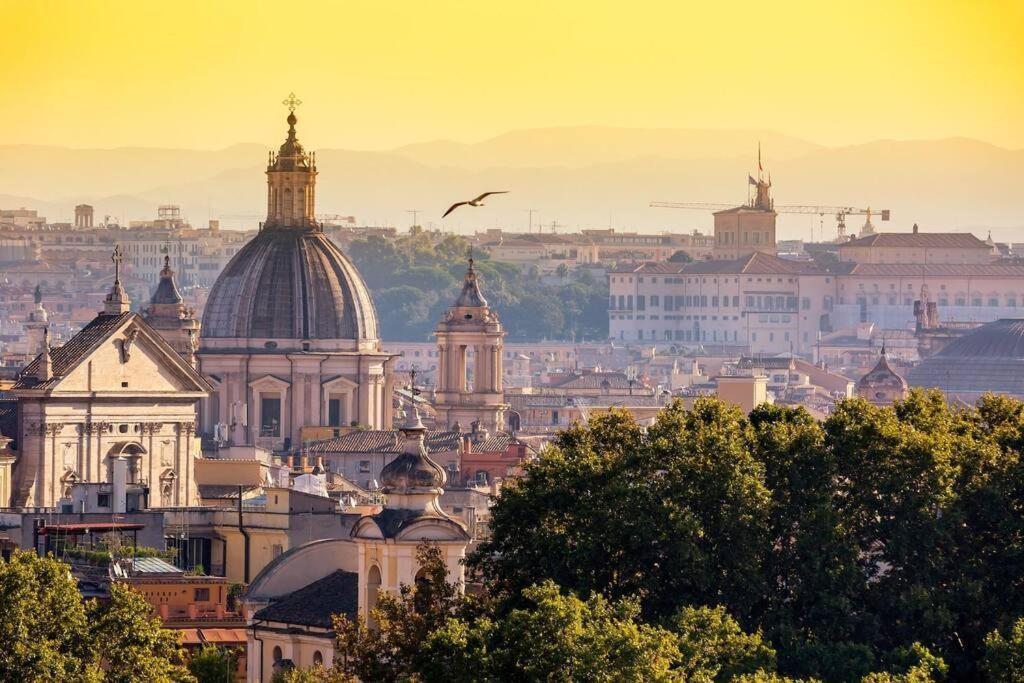 Apartamento Gianicolo Elegant Art Oasis Roma Exterior foto